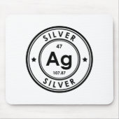 Silver Element Muismat (Voorkant)