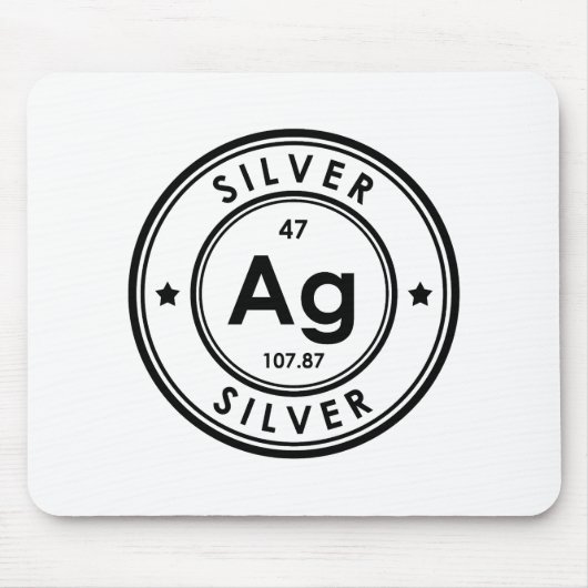Silver Element Muismat (Voorkant)