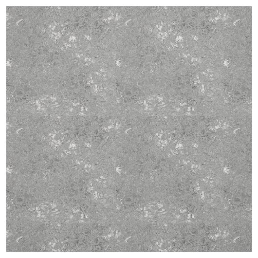 Silver Embedded Orchids Stof (Swatch)
