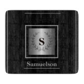  Silver-Embellished Personalized Cutting Board Snijplank (Voorkant)