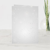 Silver emerald green snewflake bruiloft (Achterkant)