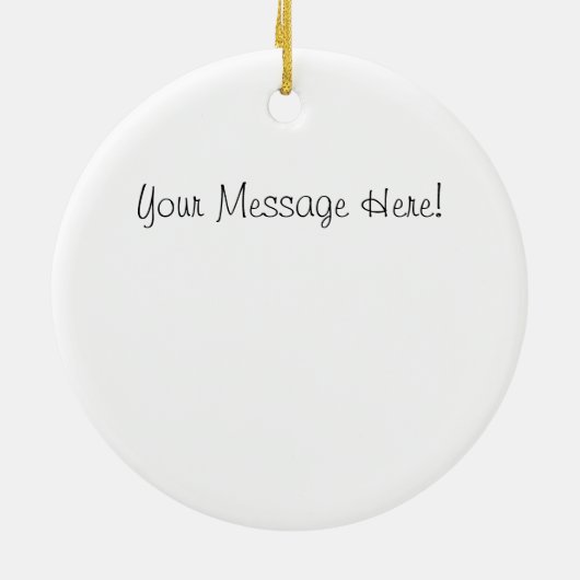 Silver en Blue Disco Ball Mirror Ornament (Achterkant)