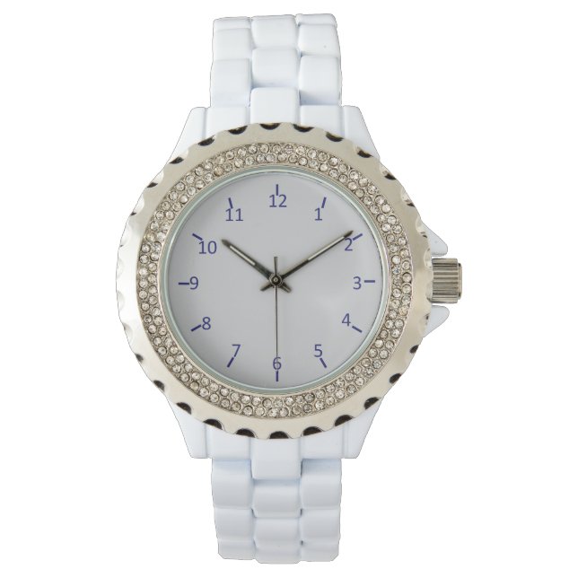 Silver en Blue Outlaw Horloge (Voorkant)