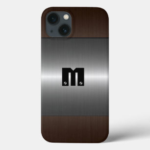 Silver en Bronze Roestvrij staal Metaal Case-Mate iPhone Case