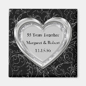 Silver en Diamonds Jubileum Magneet (Voorkant)