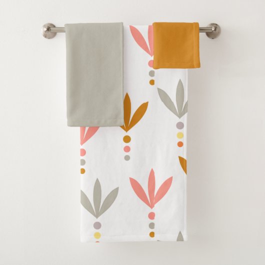 Silver- en Gold Bath-handdoekset Bad Handdoek (Insitu)