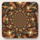 Silver en Gold Bier Onderzetter (Voorkant)