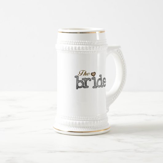 Silver en Gold Bride Bierpul (Voorkant rechts)