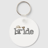 Silver en Gold Bride Sleutelhanger (Voorkant)