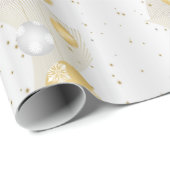 Silver en Gold Cadeaupapier (Rol Hoek)