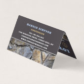 Silver- en Gold-effecten Dubbele Loyaliteit Visitekaartje (Achterkant)