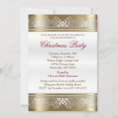 Silver- en Gold-kerstvakantieboom Kaart (Voorkant)