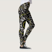 Silver- en Gold Mandala-Leggings Leggings (Rechts)