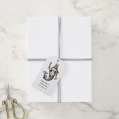  Silver en Gold Mermaid Cadeaulabel (Met Touw)