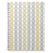 Silver- en Gold Pattern-Notitieboek Notitieboek (Voorkant)