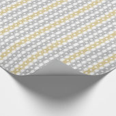 Silver- en Gold Pattern-pakpapier Cadeaupapier (Hoek)