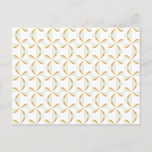Silver en Gold Pinwheels Briefkaart (Voorkant)