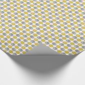 Silver en Gold Polka Dot Cadeaupapier (Hoek)