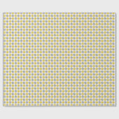Silver en Gold Polka Dot Cadeaupapier (Vlak)