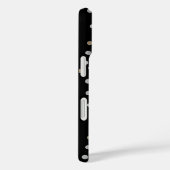 Silver- en Gold Polka Dots Case-Mate iPhone Case (Achterkant / Rechts)