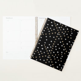 Silver- en Gold Polka Dots Planner