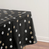 Silver- en Gold Polka Dots Tafelkleed (Voorbeeld)