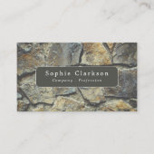 Silver- en Gold-slageffect, robuust Visitekaartje (Voorkant)