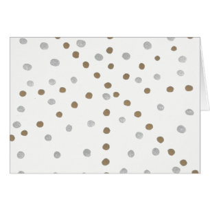 Silver en Gold Stippen All Occasion Kaart
