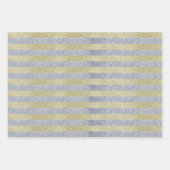 Silver- en Gold Stripes — Papieren vellen voor onm (Voorkant 2)