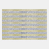 Silver- en Gold Stripes — Papieren vellen voor onm (Voorkant)