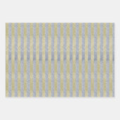 Silver- en Gold Stripes — Papieren vellen voor onm (Voorkant 3)