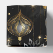 Silver en Gold Traditional Ornamenten Cube Bedankdoosjes (Bovenkant)