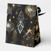 Silver en Gold Traditional Ornamenten Tent Bedankdoosjes (Achterkant)