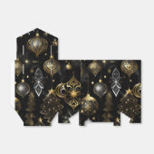 Silver en Gold Traditional Ornamenten Tent Bedankdoosjes (Uitgevouwen)