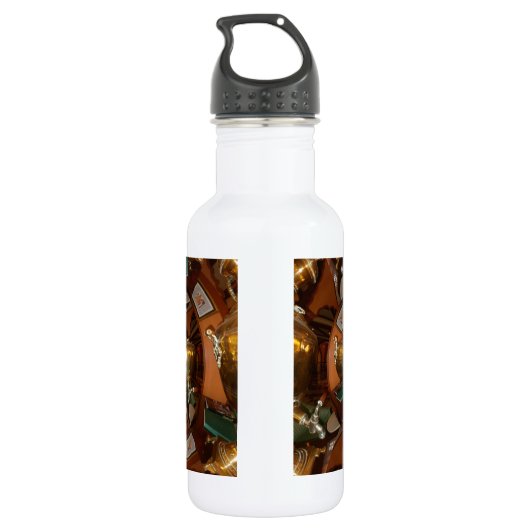 Silver en Gold Waterfles (Achterkant)