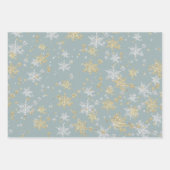 Silver- en goudblaasjes, in de vorm van late groen inpakpapier vel (Voorkant 2)