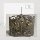 Silver en parcel gelt Imperial Crown Briefkaart (Voorkant / Achterkant)