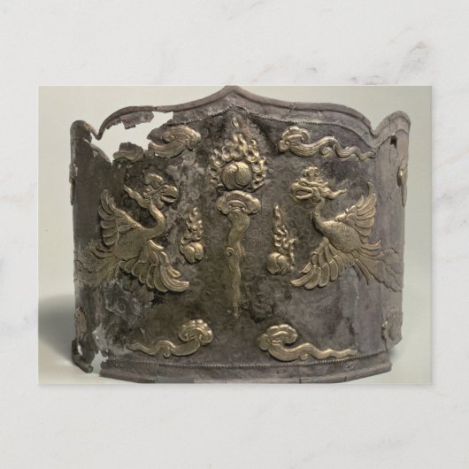 Silver en parcel gelt Imperial Crown Briefkaart (Voorkant)
