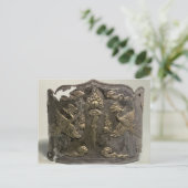 Silver en parcel gelt Imperial Crown Briefkaart (Staand voorkant)
