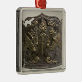 Silver en parcel gilt Imperial Crown Metalen Ornament (Rechts)