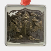 Silver en parcel gilt Imperial Crown Metalen Ornament (Voorkant)