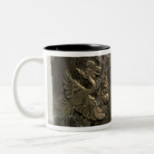 Silver en parcel gilt Imperial Crown Tweekleurige Koffiemok (Links)