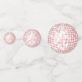 Silver en Roze Disco Ball Confetti (Voorkanten)