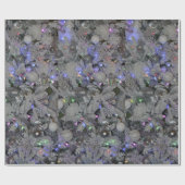 Silver- en White-kerstinpakpapier Cadeaupapier (Vlak)