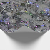 Silver- en White-kerstinpakpapier Cadeaupapier (Hoek)