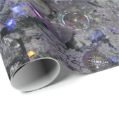 Silver- en White-kerstinpakpapier Cadeaupapier (Rol Hoek)