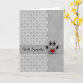 Silver- en zwarte-schilderafdrukken Sympathie op h Kaart (Gele Bloem)