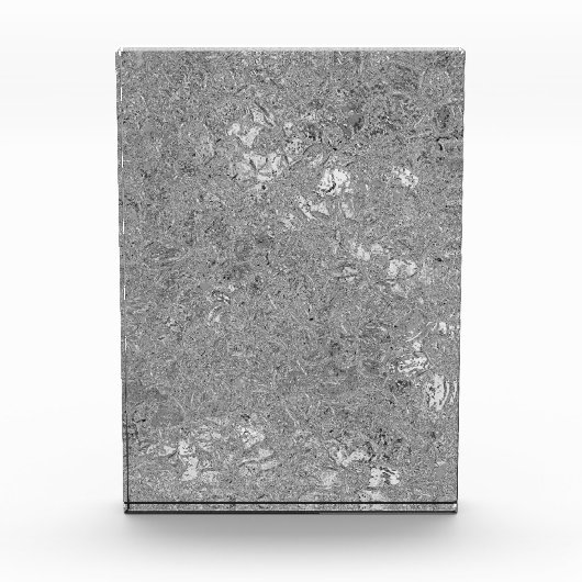 Silver Etched Orchids Design Fotoblokken (Voorkant)
