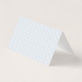 Silver Eucalyptus Branch Wedding Guest Escort Kaart (Achterkant)