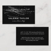 Silver Expressive Visitekaartje (Voorkant / Achterkant)